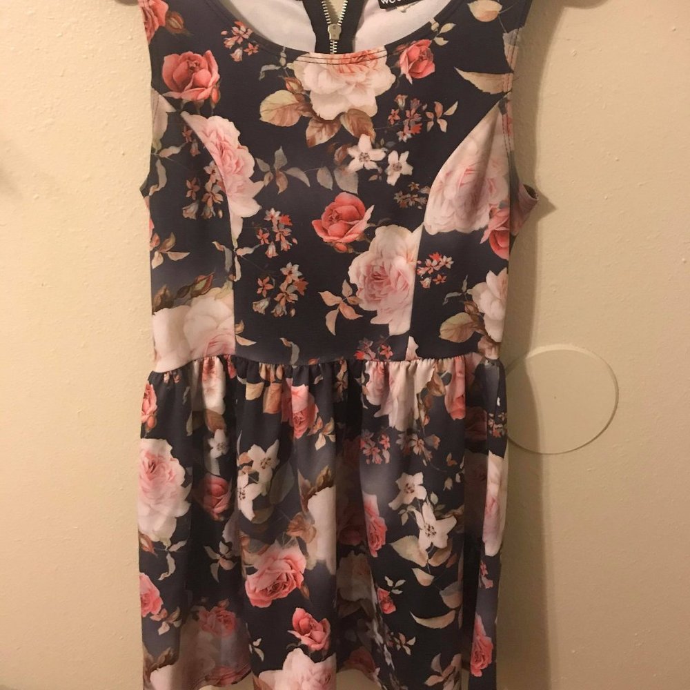 Wet seal floral tank dress